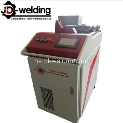 Logam Stainless Steel Acuan Fiber Spot Welding Machine